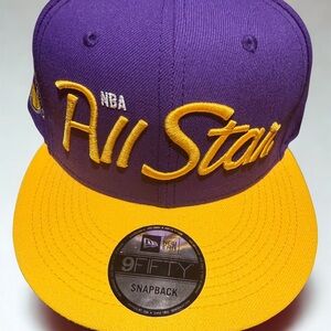 New Era Purple and Yellow NBA All Star Cap
